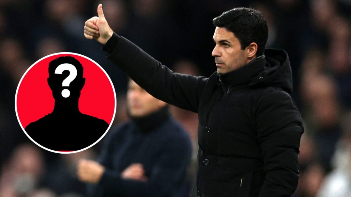 Image of Arsenal's Spanish manager Mikel Arteta gestures during the English Premier League football match between Tottenham Hotspur and Arsenal, in...