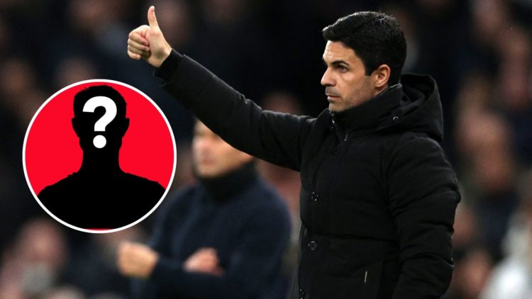 Image of Arsenal's Spanish manager Mikel Arteta gestures during the English Premier League football match between Tottenham Hotspur and Arsenal, in...