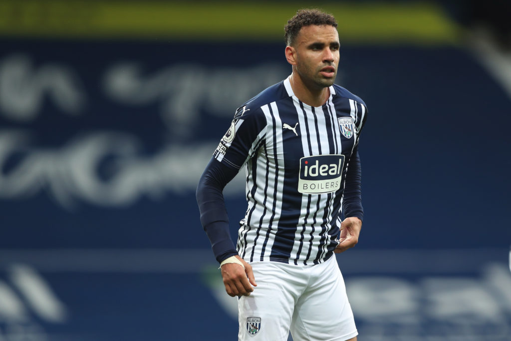 Hal Robson-Kanu in action for West Brom vs Liverpool