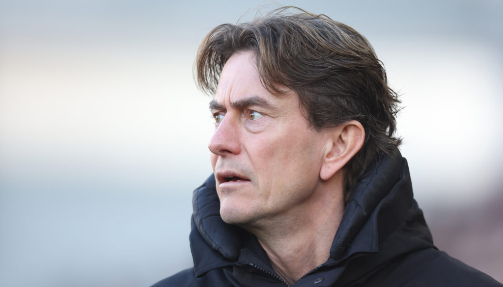 Thomas Frank managing Brentford