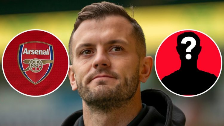 Image of Jack Wilshere arrives before the Sky Bet Championship match between Norwich City and Burnley, insets of A detailed view of the badge of Ar...