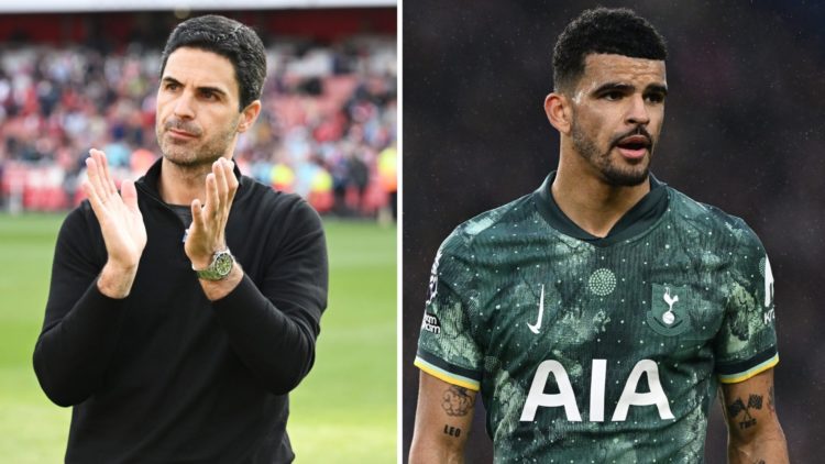 Mikel Arteta, Manager of Arsenal, acknowledges the fans after the teams 1-0 victory in the Premier League match between Arsenal FC and Newcastle Un...