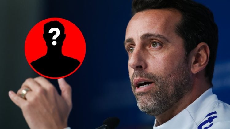Edu Gaspar, attends a press conference for the first phase of preparation for the 2018 FIFA World Cup, inset, mystery icon.