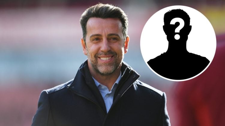 Edu Gaspar, Sporting Director of Arsenal looks on prior to the Barclays Women's Super League match between Arsenal FC and Tottenham Hotspur, with m...