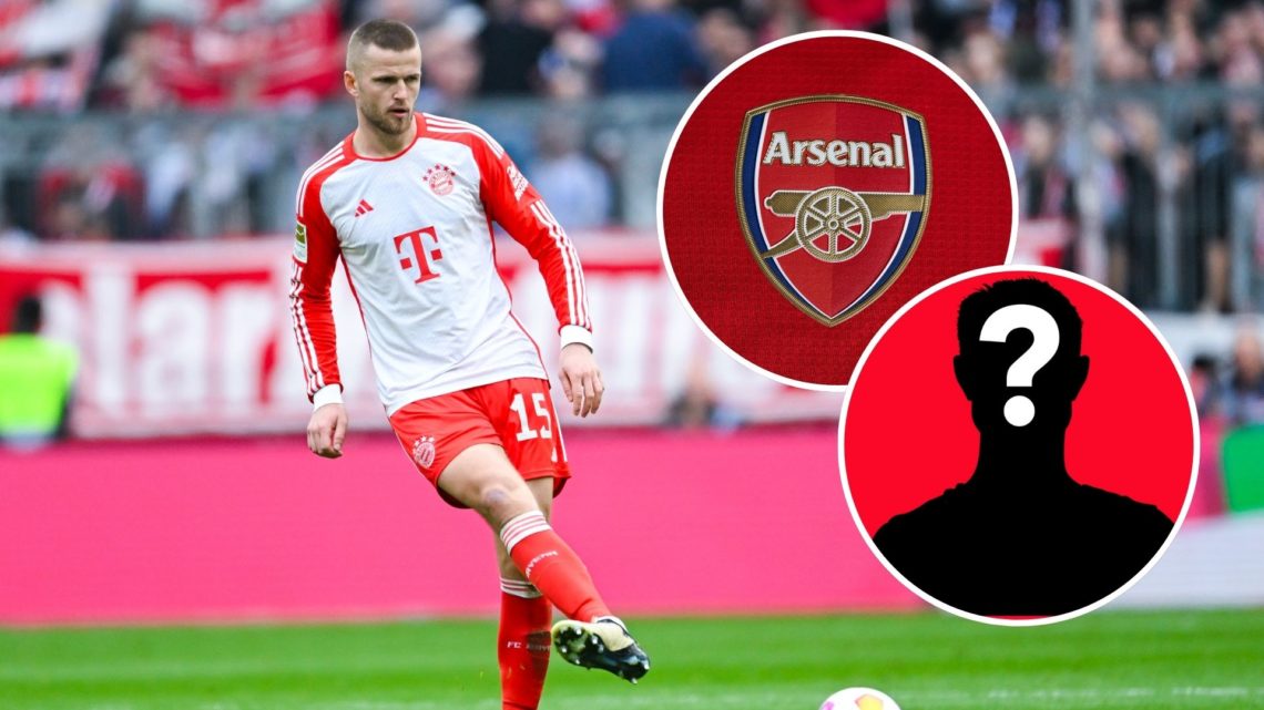 Image of Eric Dier of FC Bayern München controls the ball during the Bundesliga match between FC Bayern München and 1. FSV Mainz, insets A detailed...