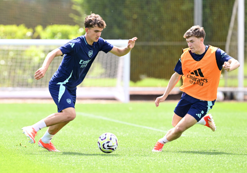 Arsenal U18s Training Session