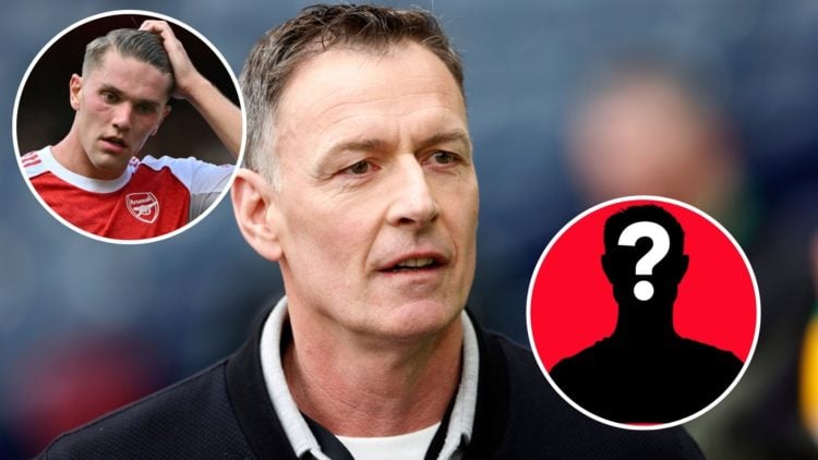 Image of Chris Sutton, former professional footballer and football pundit before the Scottish Cup Semi Final match between Rangers and Celtic, inse...
