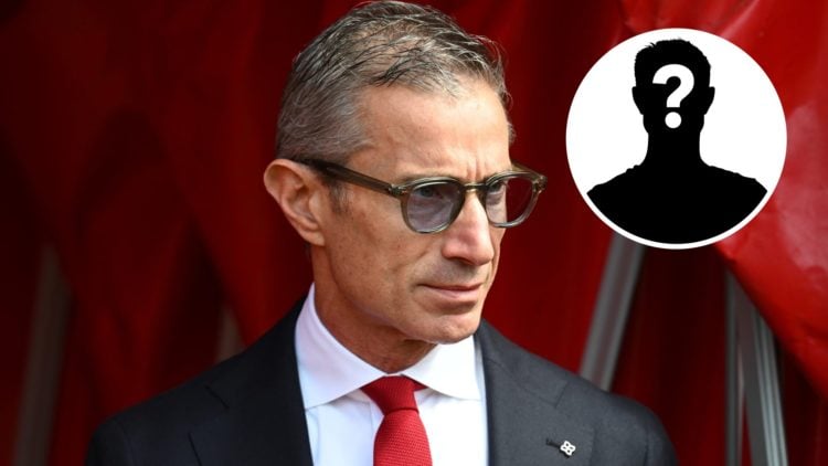 Andrea Berta, Sporting director of Arsenal looks on prior to the Premier League match between Southampton FC and Arsenal FC at St Mary's Stadium, w...