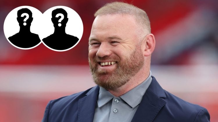 Wayne Rooney reacts whilst presenting for Channel 4 prior to the international friendly match between England and Iceland at Wembley Stadium, with ...