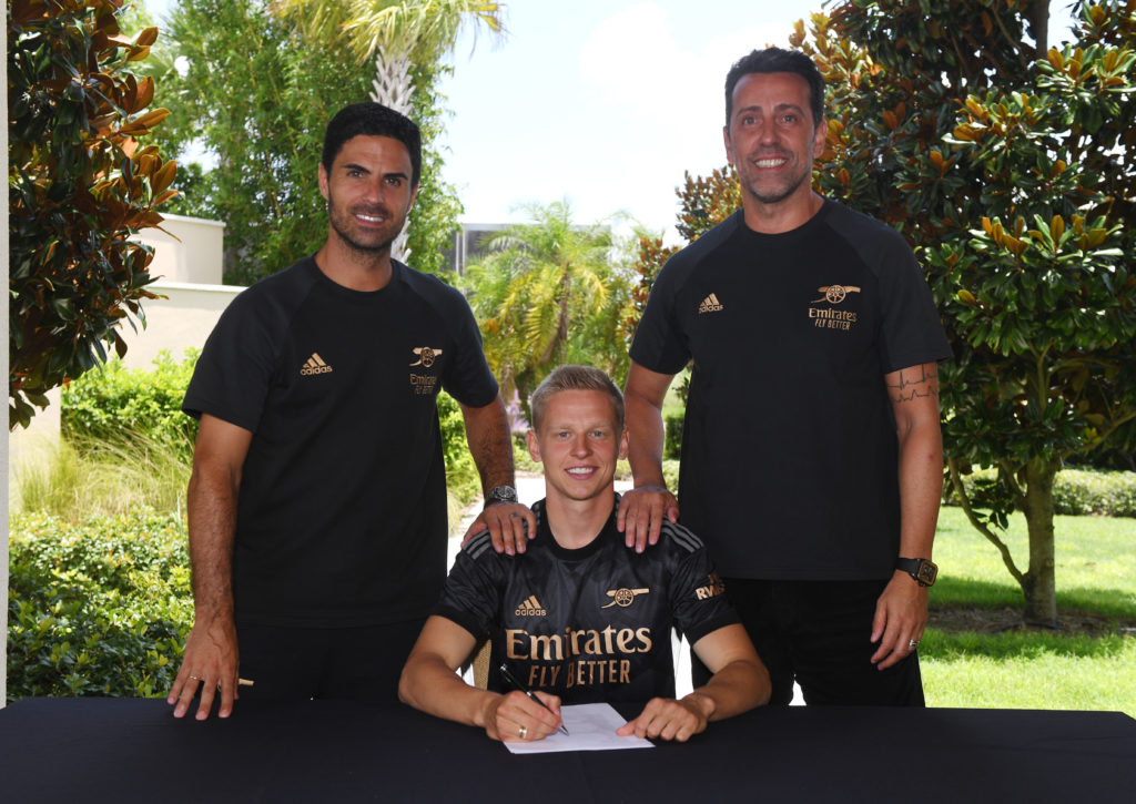 Arsenal unveil new signing Oleksandr Zinchenko