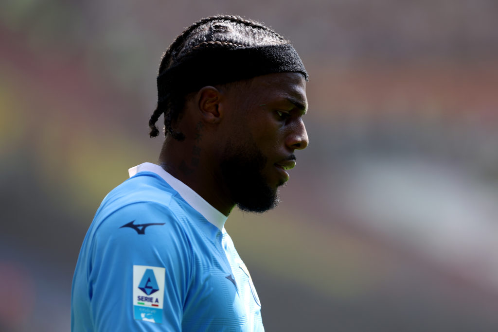 Nuno Tavares of Lazio seen in action during the Serie A