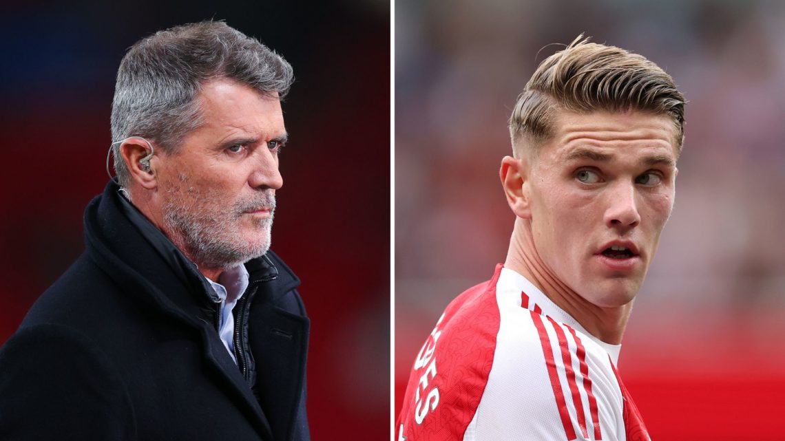 Split Image of Pundit Roy Keane during the UEFA Nations League 2024/25 League B Group B2 match between England and Greece, Viktor Gyökeres of Arsen...