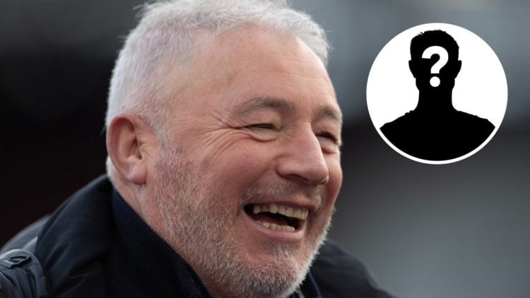 TNT Sports Commentator Ally McCoist is seen prior to the Premier League match between West Ham United and Manchester United, with mystery player in...