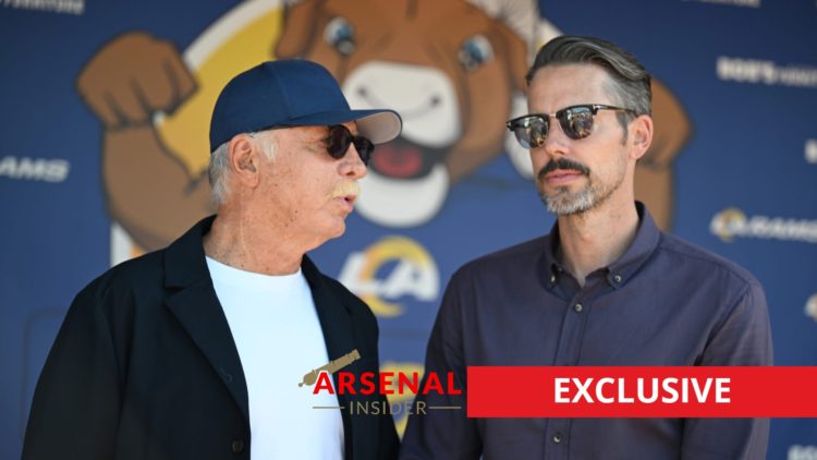 Stan Kroenke and Josh Kroenke, part of Arsenal owners KSE
