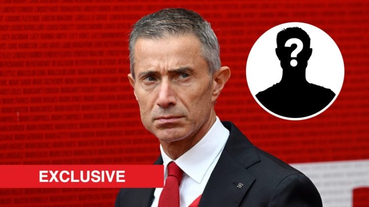Arsenal sporting director, Andrea Berta arrives at the stadium prior to the Premier League match between Liverpool and Arsenal, with mystery player...