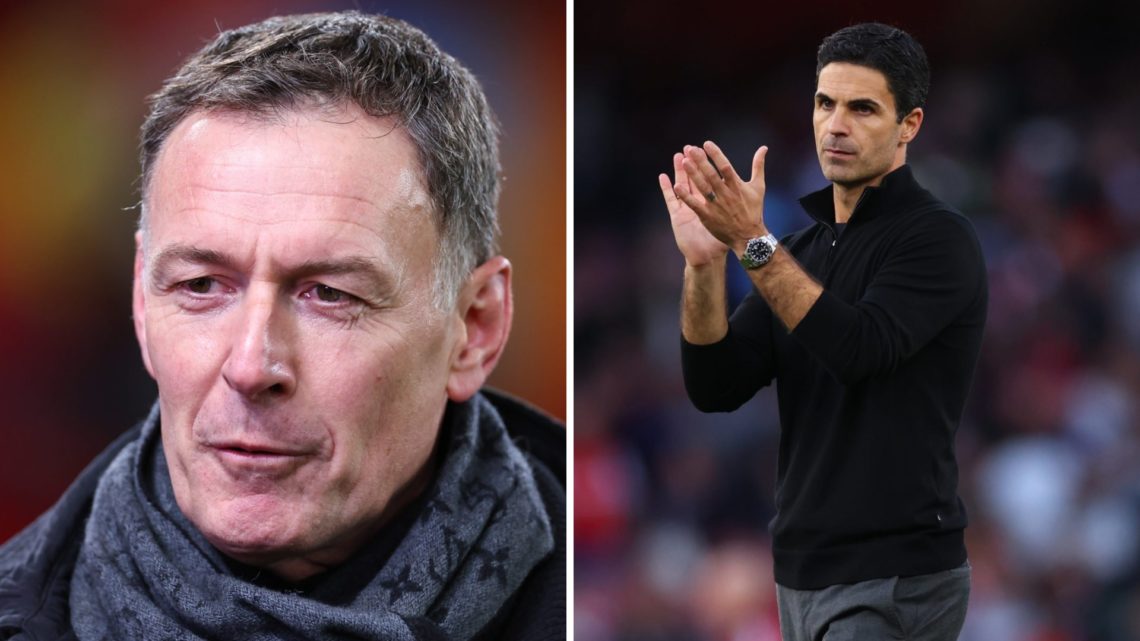 Chris Sutton during the UEFA Champions League 2024/25 League Phase MD5 match between Liverpool FC and Real Madrid C.F. (L), Mikel Arteta manager / ...