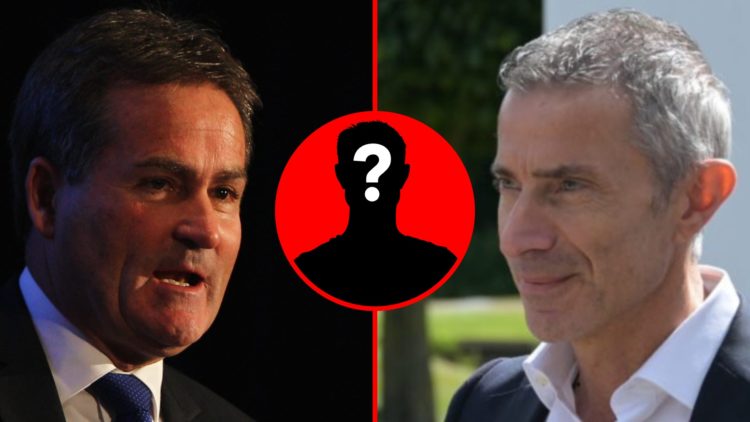 Split image of (L) Richard Keys at the UEFA Champions League Final 2011 Design Launch and (R) Arsenal Sporting Director Andrea Berta.