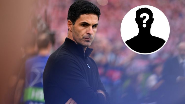 Mikel Arteta, Manager of Arsenal, looks on prior to the UEFA Champions League 2025/26 League Phase MD1 match between Athletic Club and Arsenal FC, ...