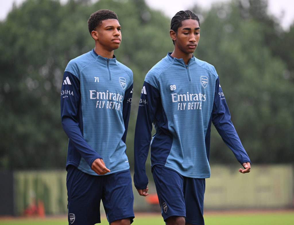 Arsenal U21 Training Session