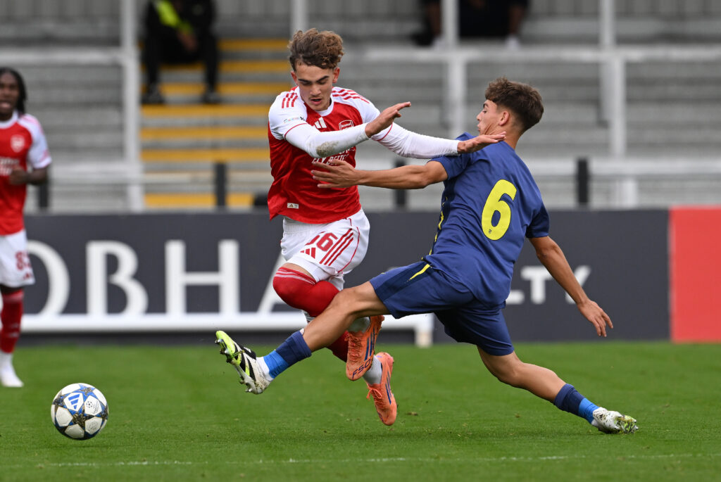 Arsenal FC v Atletico de Madrid - UEFA Youth League 2025/26
