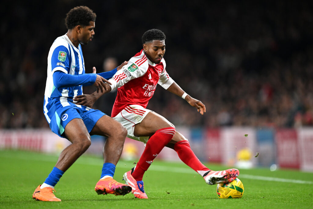 Arsenal v Brighton & Hove Albion - Carabao Cup Fourth Round