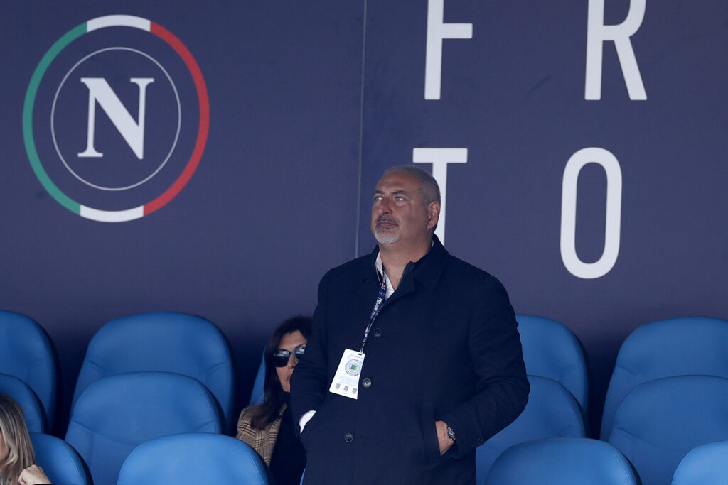 SSC Napoli scouting manager Maurizio Micheli.