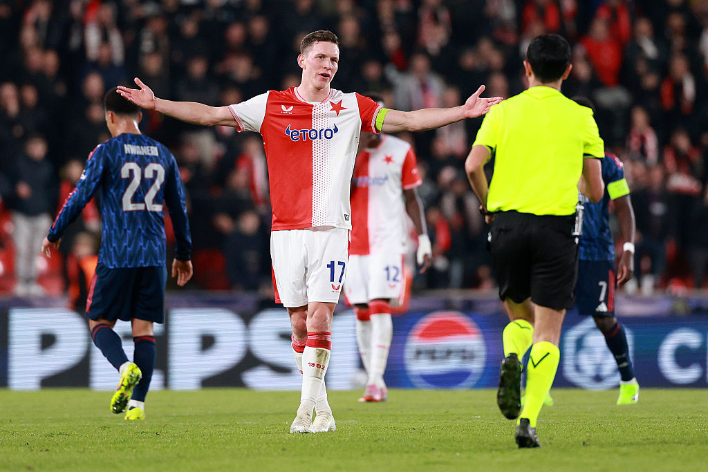 SK Slavia Praha v Arsenal FC - UEFA Champions League 2025/26 League Phase MD4