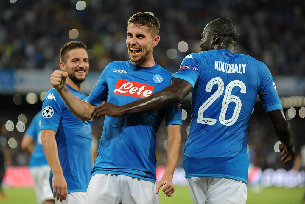 SSC Napoli v OGC Nice - UEFA Champions League Qualifying Play-Offs Round: First Leg