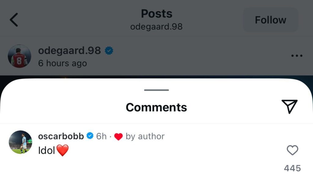 Oscar Bobb hails Martin Odegaard after Norway qualify for 2026 World Cup