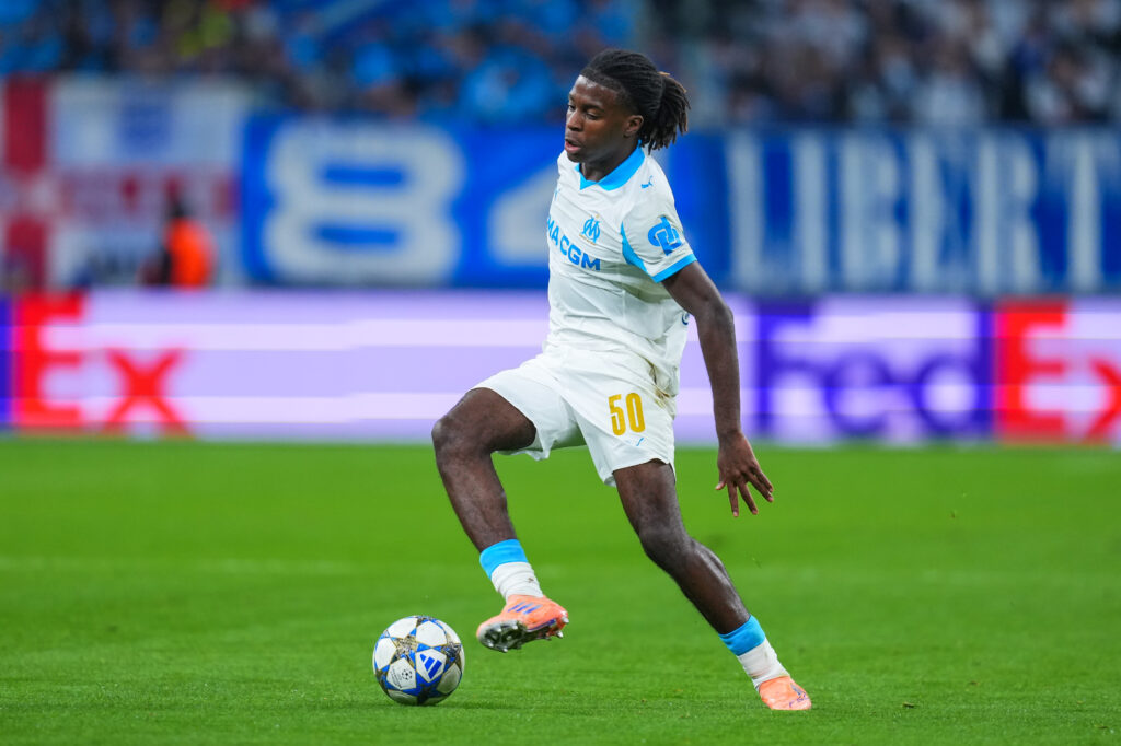 Darryl Bakola in action for Marseille