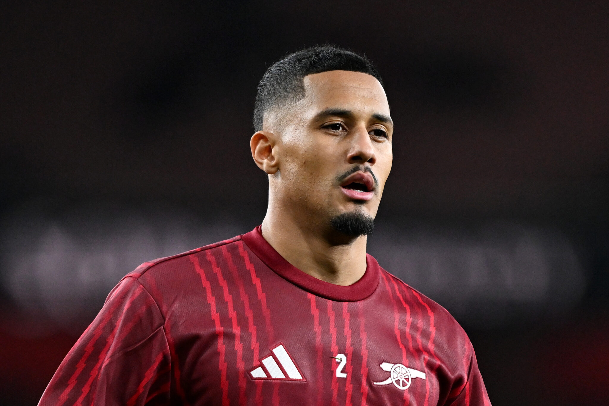 Arsenal's William Saliba says he's actually quite similar to a