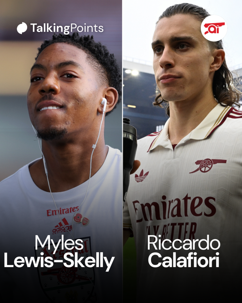 Riccardo Calafiori vs Myles Lewis-Skelly