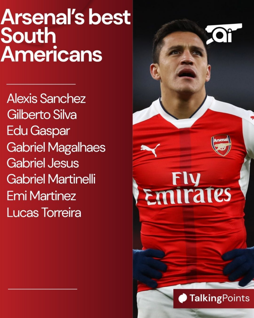 Arsenal South Americans