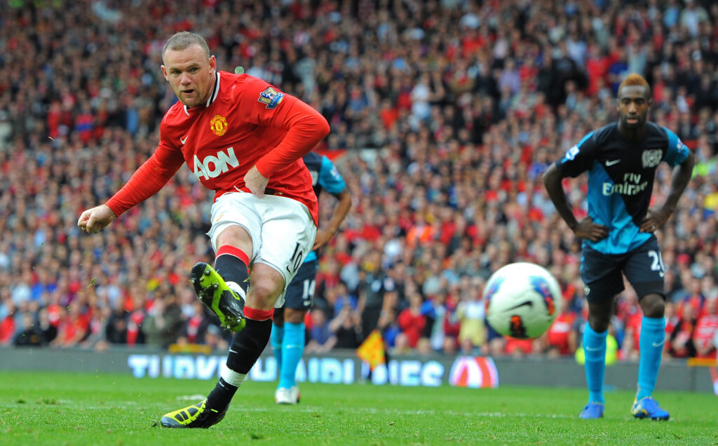 Manchester United's English striker Wayn