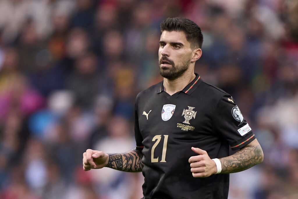 Ruben Neves in action for Portugal