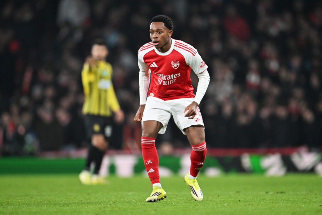 Brando Bailey-Joseph in action for Arsenal