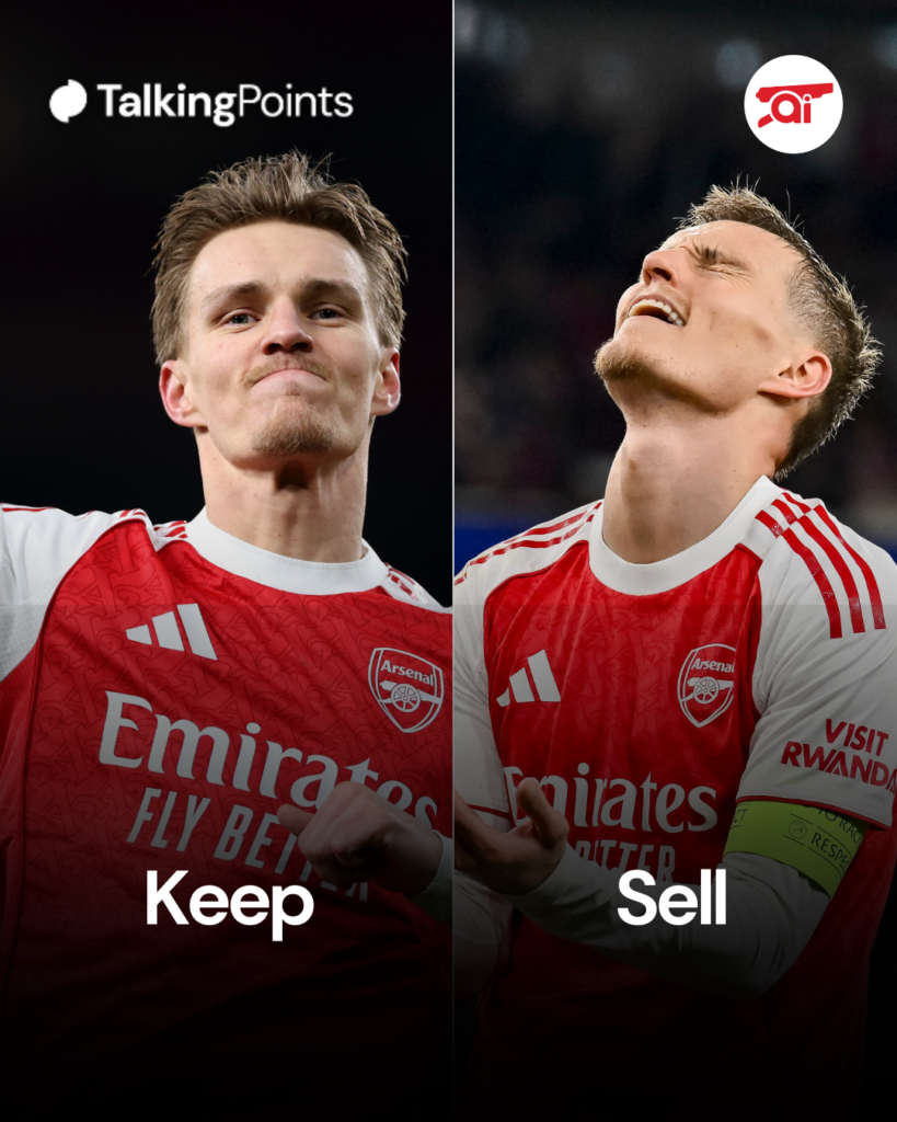 Martin Odegaard keep or sell