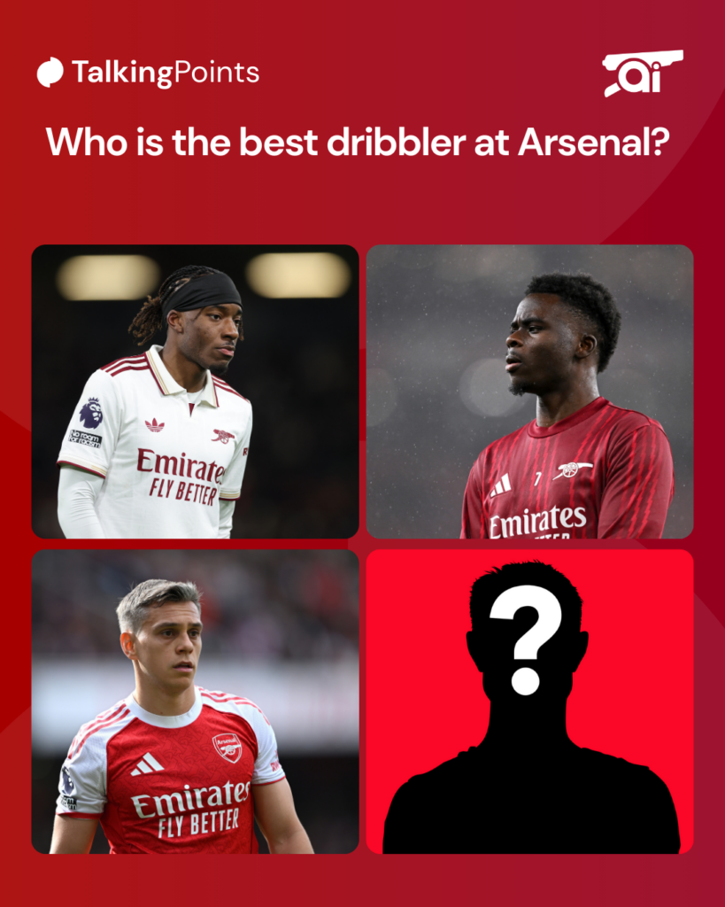 Who is the best dribbler at Arsenal