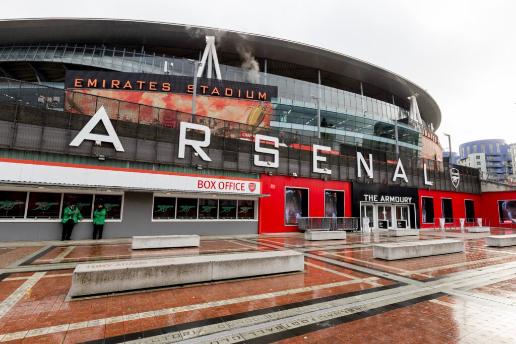 A general view of Arsenal's Emirates Stadium