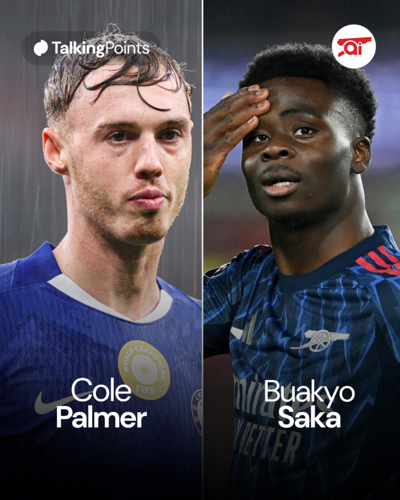 Cole Palmer vs Bukayo Saka
