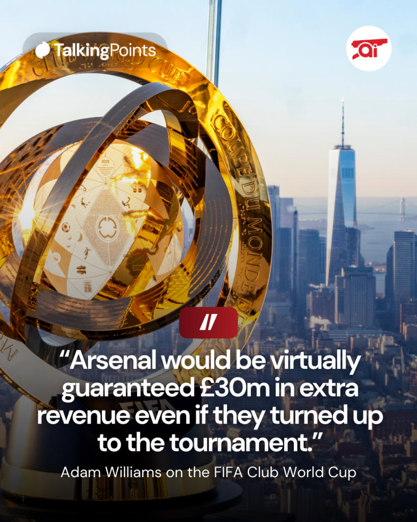 The FIFA Club World Cup trophy.