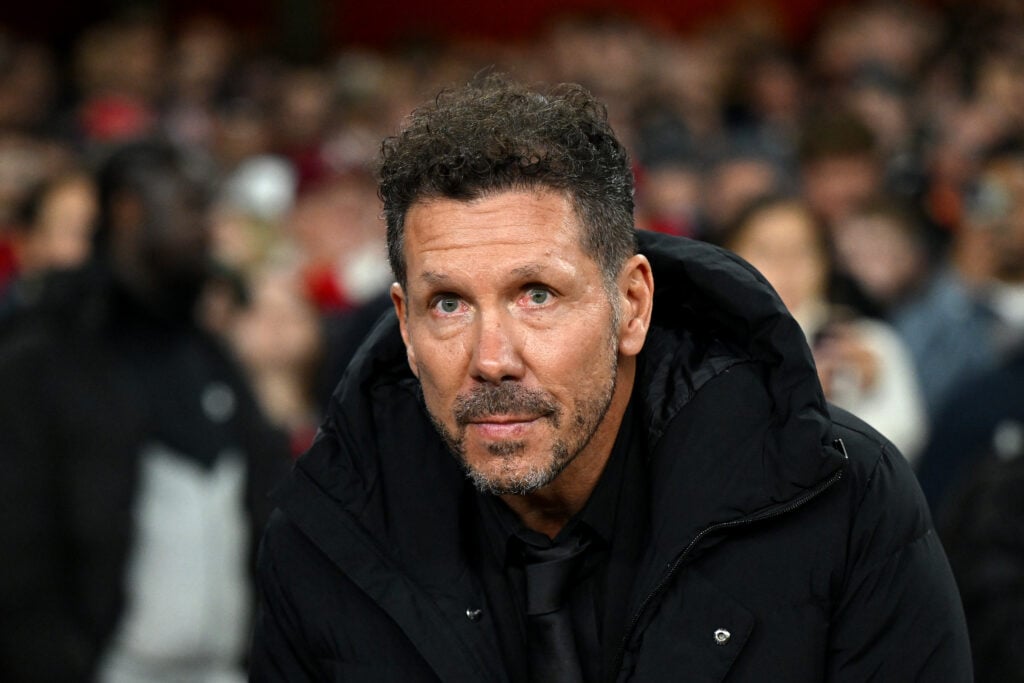 Atletico Madrid manager Diego Simeone.