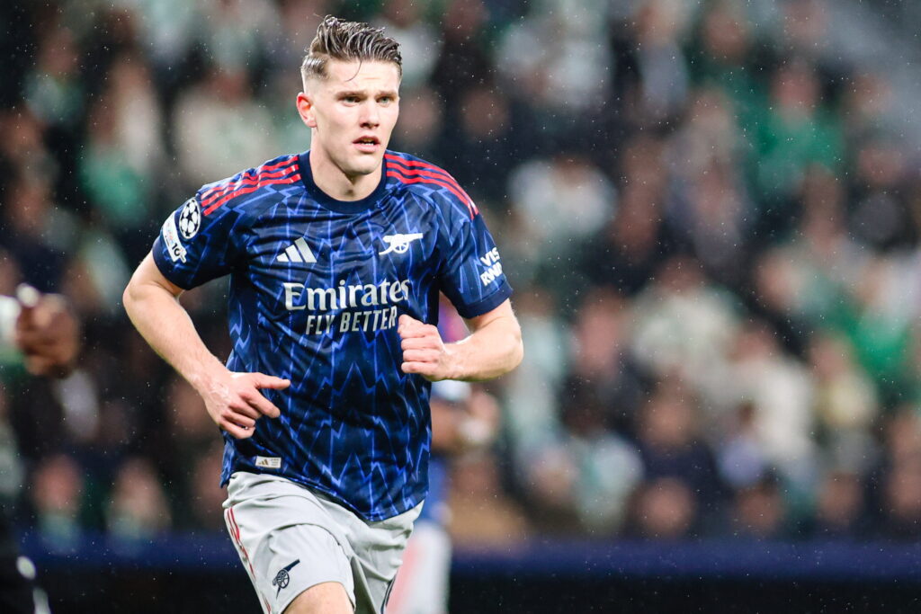 Viktor Gyokeres in action for Arsenal