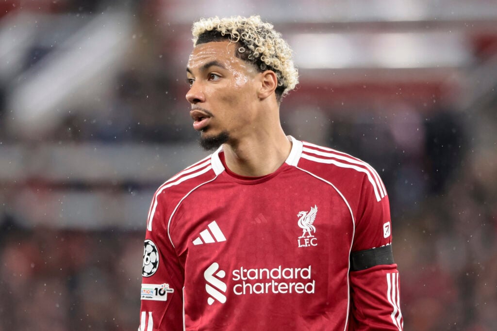 Liverpool striker Hugo Ekitike.