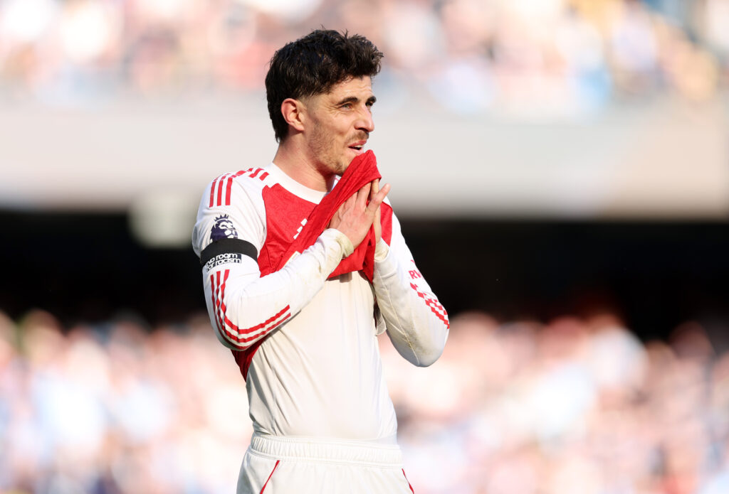 Kai Havertz looking dejected after an Arsenal game