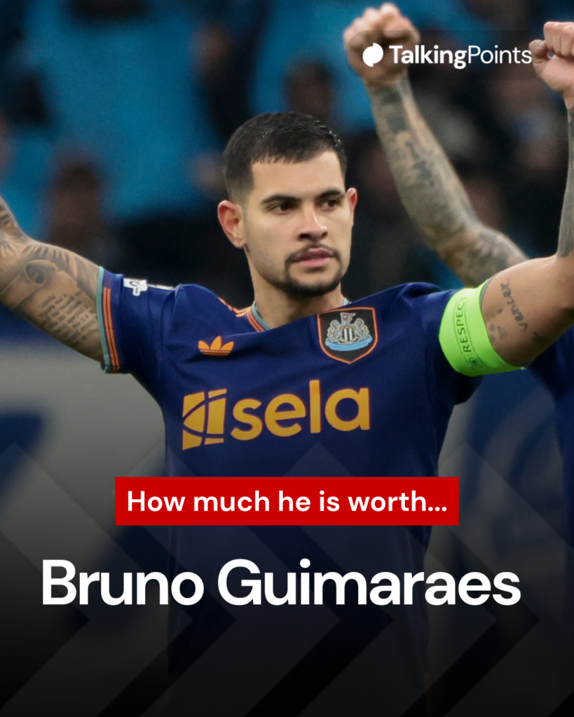 Bruno Guimaraes worth