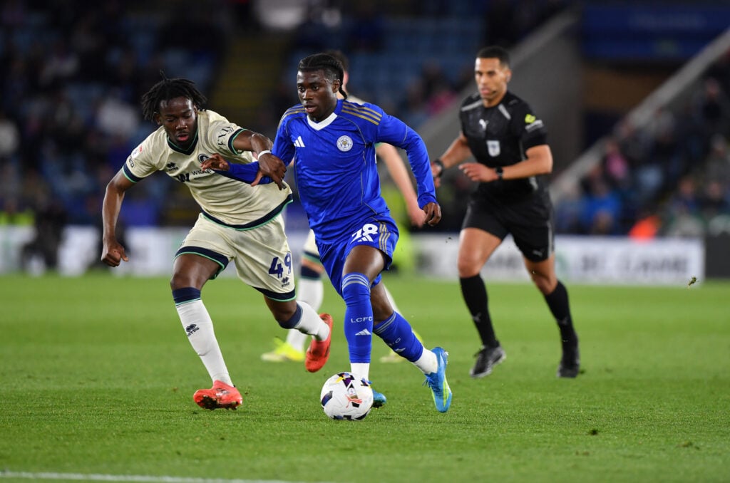 Leicester City winger Jeremy Monga.