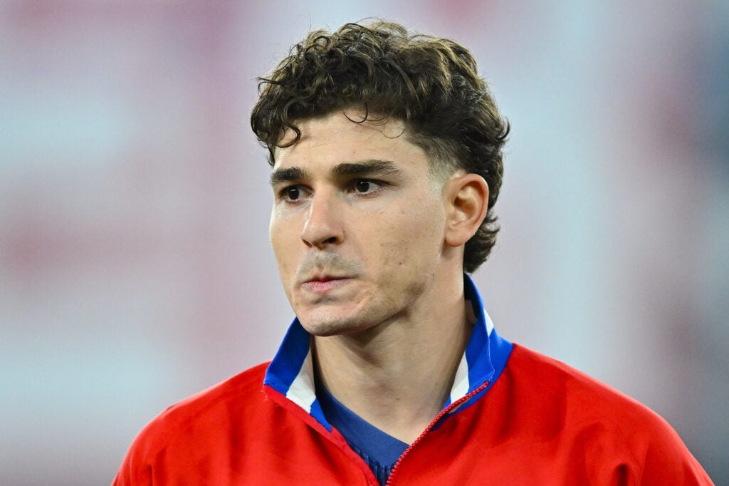 Atletico Madrid striker Julian Alvarez.