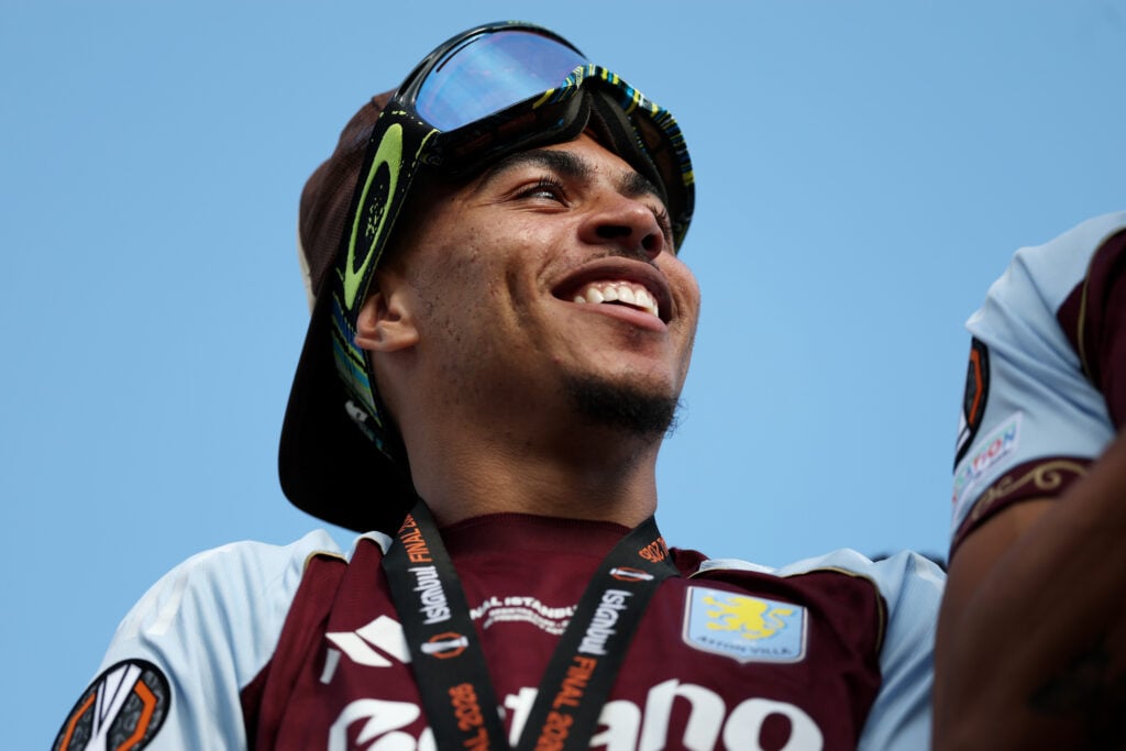 Morgan Rogers at Aston Villa Trophy Parade