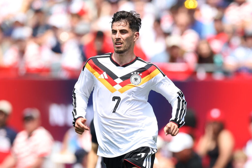 Kai Havertz in action for Germany